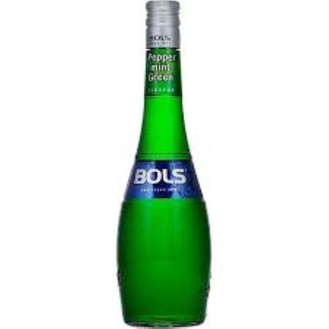 BOLS PEPPERMINT GREEN LIQUEUR 700ML